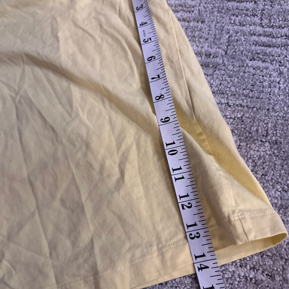 ✨Vero Moda Light Yellow Puff Sleeve Tee | %100 Cotton | Small - Picture 10 of 10